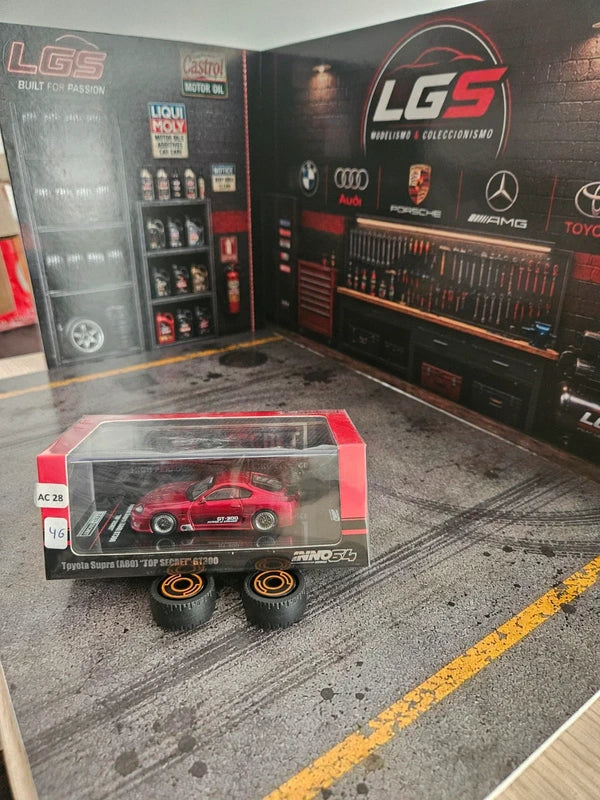Toyota Supra A80 TOP SECRET GT300 – INNO64 – Escala 1:64