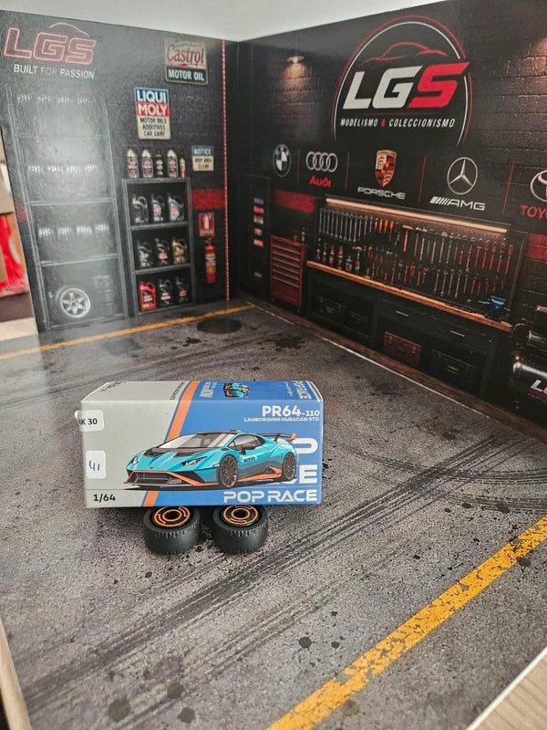 Lamborghini Huracán STO – POP RACE – Escala 1:64