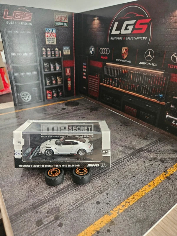 Nissan GT-R R35 TOP SECRET Tokyo Auto Salon 2021 – INNO64 – Escala 1:64