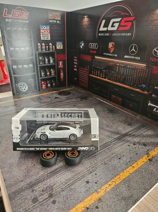 Nissan GT-R R35 TOP SECRET Tokyo Auto Salon 2021 – INNO64 – Escala 1:64