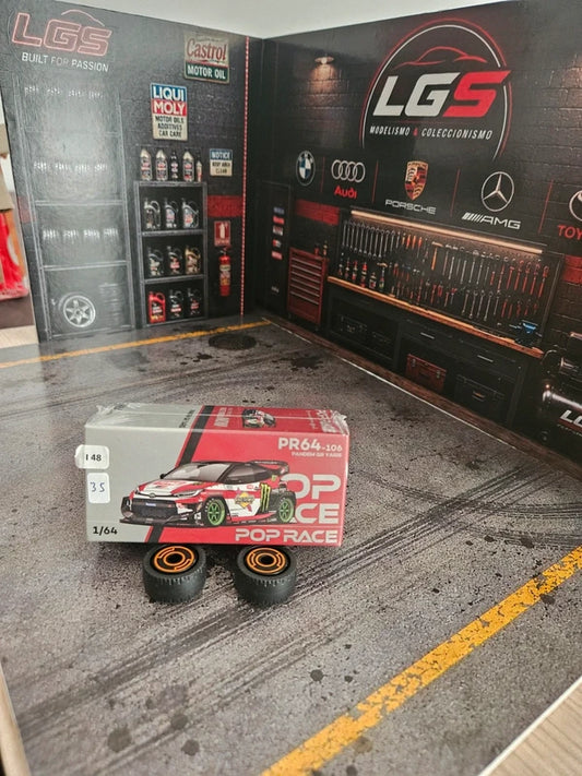 Toyota GR Yaris Pandem #87 Daigo Saito – POP RACE – Escala 1:64