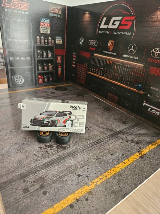 Toyota GR Yaris Pandem Rally Livery – POP RACE – Escala 1:64