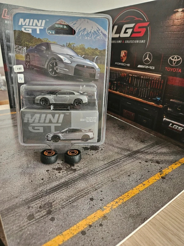 Nissan GT-R (R35) NISMO Special Edition Stealth Gray – MINI GT – Escala 1:64