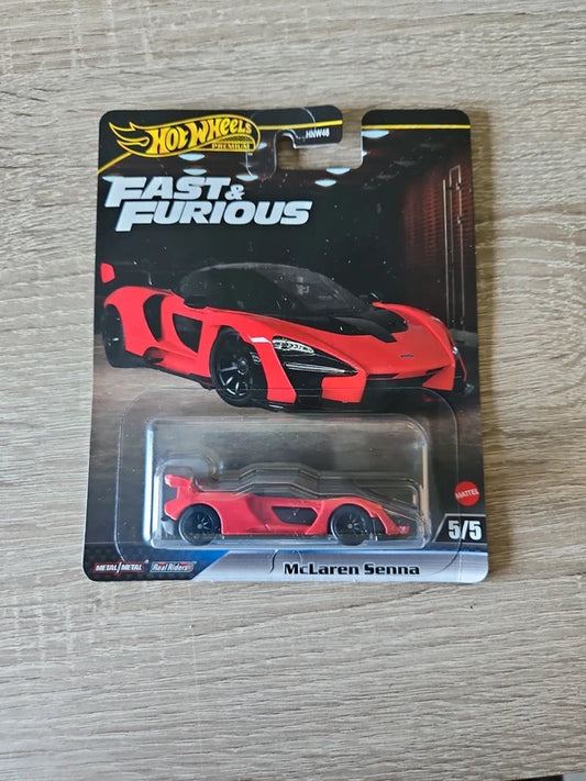 McLaren Senna – Fast & Furious – Hot Wheels Premium – Escala 1:64
