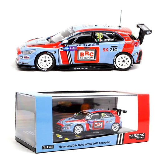 Hyundai i30 N TCR #30 Gabriele Tarquini – Tarmac Works – Escala 1:64