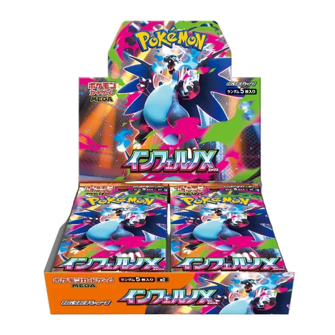 Caja Pokémon Mega Inferno X (Japonés) 🇯🇵