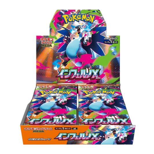 Caja Pokémon Mega Inferno X (Japonés) 🇯🇵