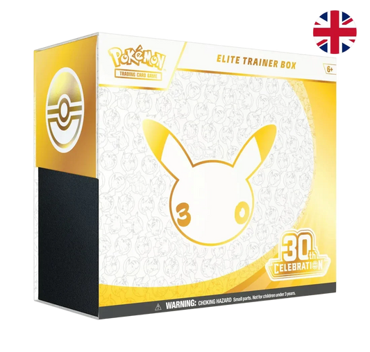 PRE-VENTA : ELITE TRAINER BOX 30TH CELEBRATION INGLÉS