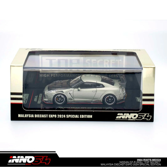 Nissan GT-R R35 TOP SECRET – INNO64 Malaysia Diecast Expo 2024 – Escala 1:64