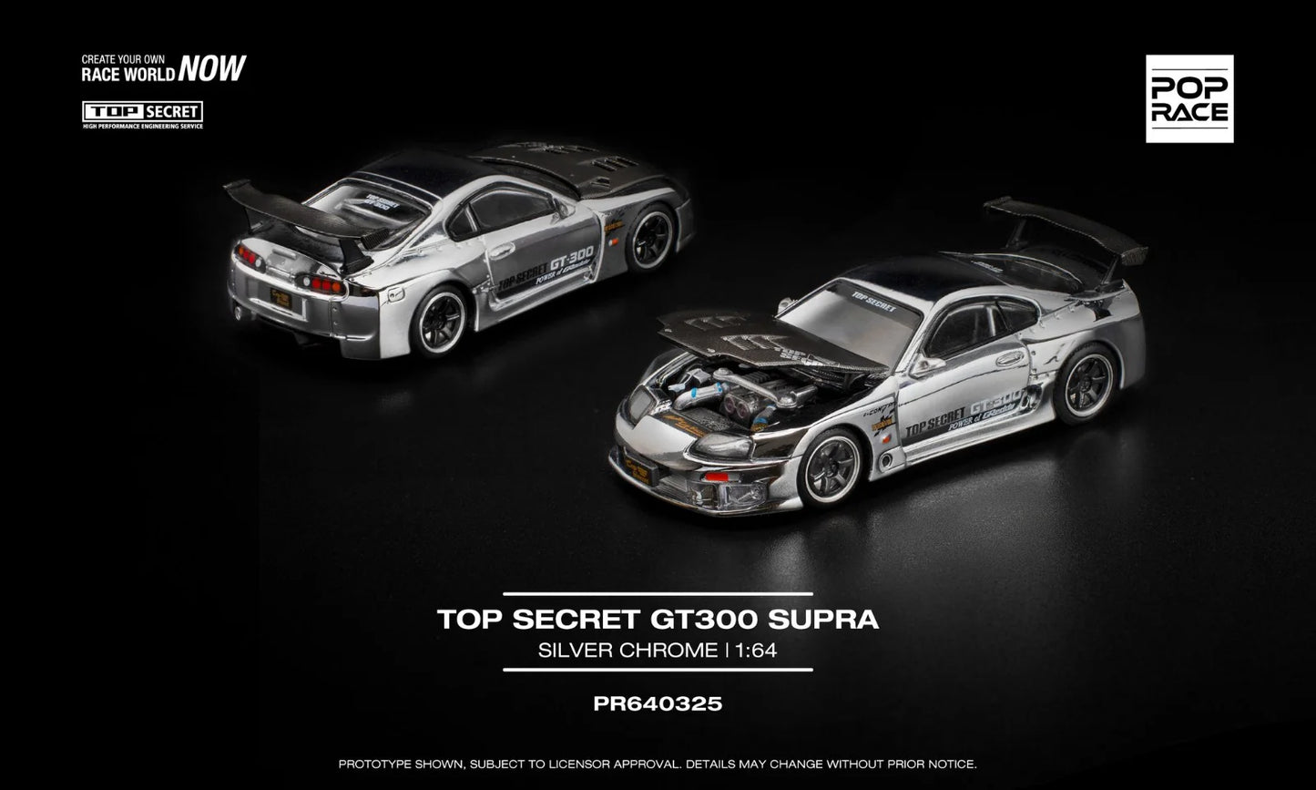 Toyota Supra TOP SECRET GT300 POP RACE – Escala 1:64