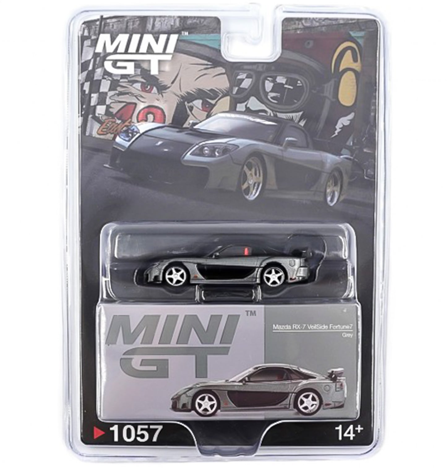 Mazda RX-7 VeilSide Fortune 7 MINI GT – Escala 1:64